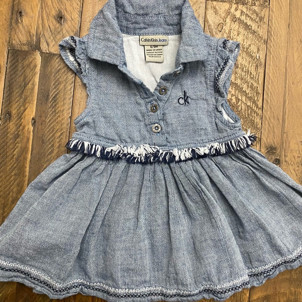 CALVIN KLEIN DENIM DRESS